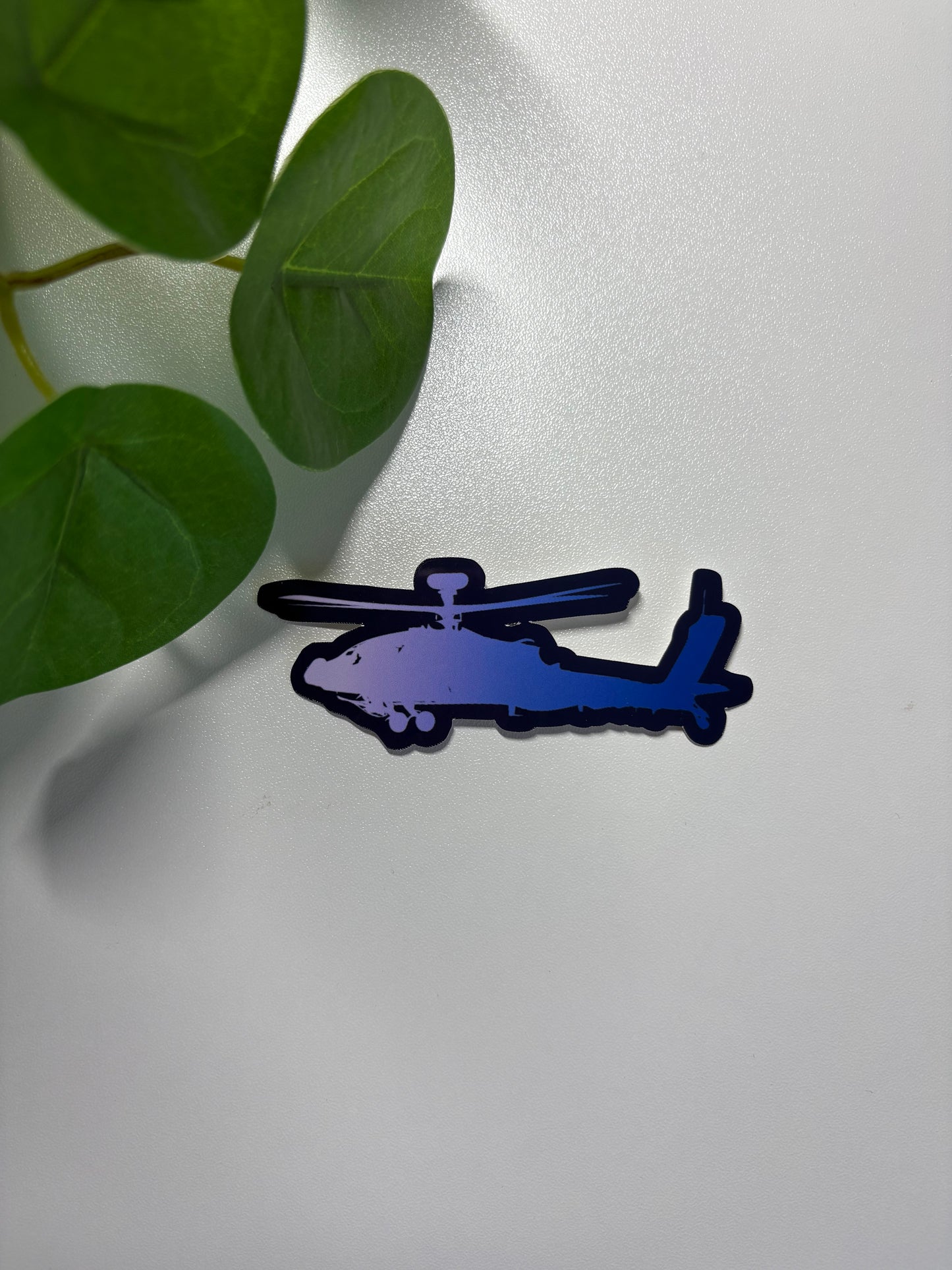 Purple Ombre Apache Sticker