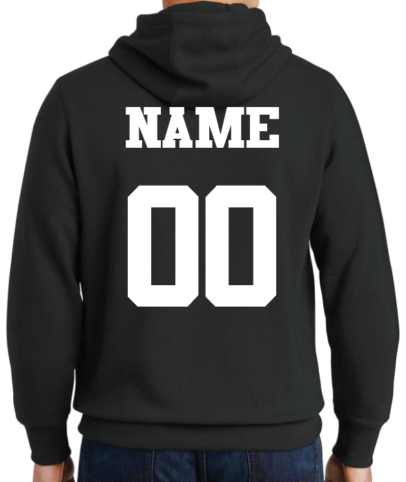 Electric Tigers Center Chest Hoodie HTV Only