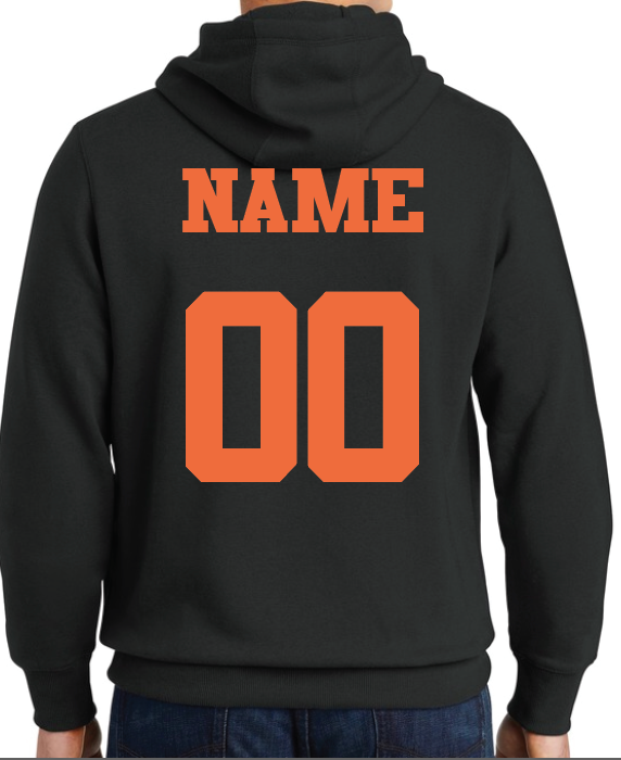Electric Tigers Center Chest Hoodie HTV Only
