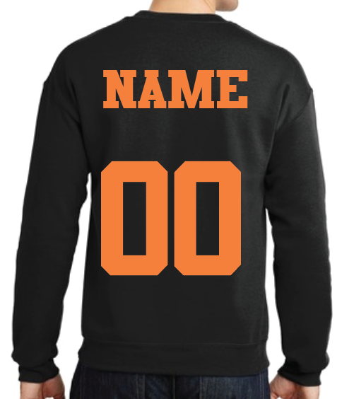 Electric Tigers Black Crewneck