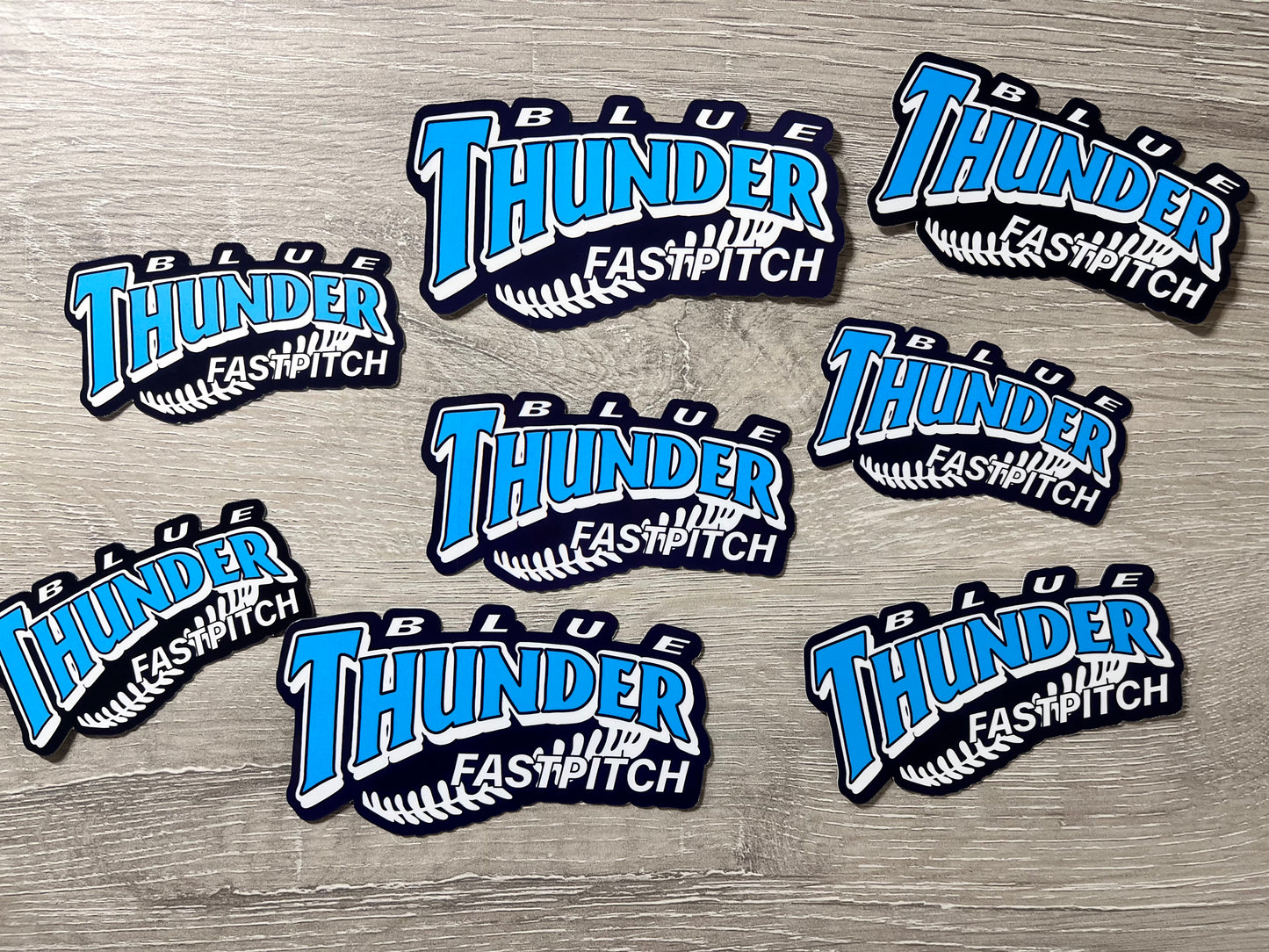 Blue Thunder Stickers