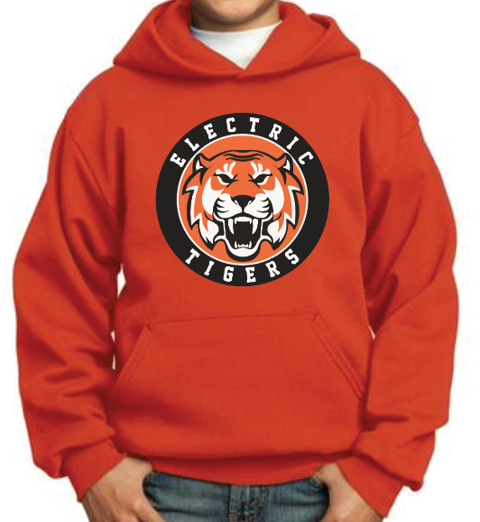 Electric Tigers YOUTH HTV Pullover Hoodie
