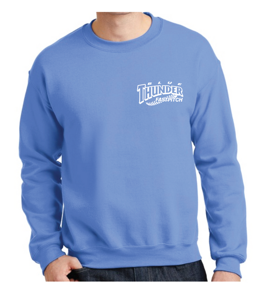 Blue Gildan Unisex Crewneck Sweatshirt